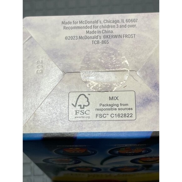 McDonalds Kerwin Frost Presents McNugget Buddies Collectible Toy Series Box - Picture 5 of 6